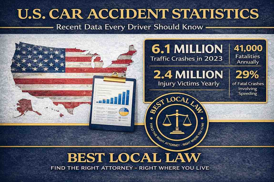 USA car accident statistics 